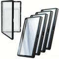 Aluminum One-Touch Magnetic Case (4 Pack)